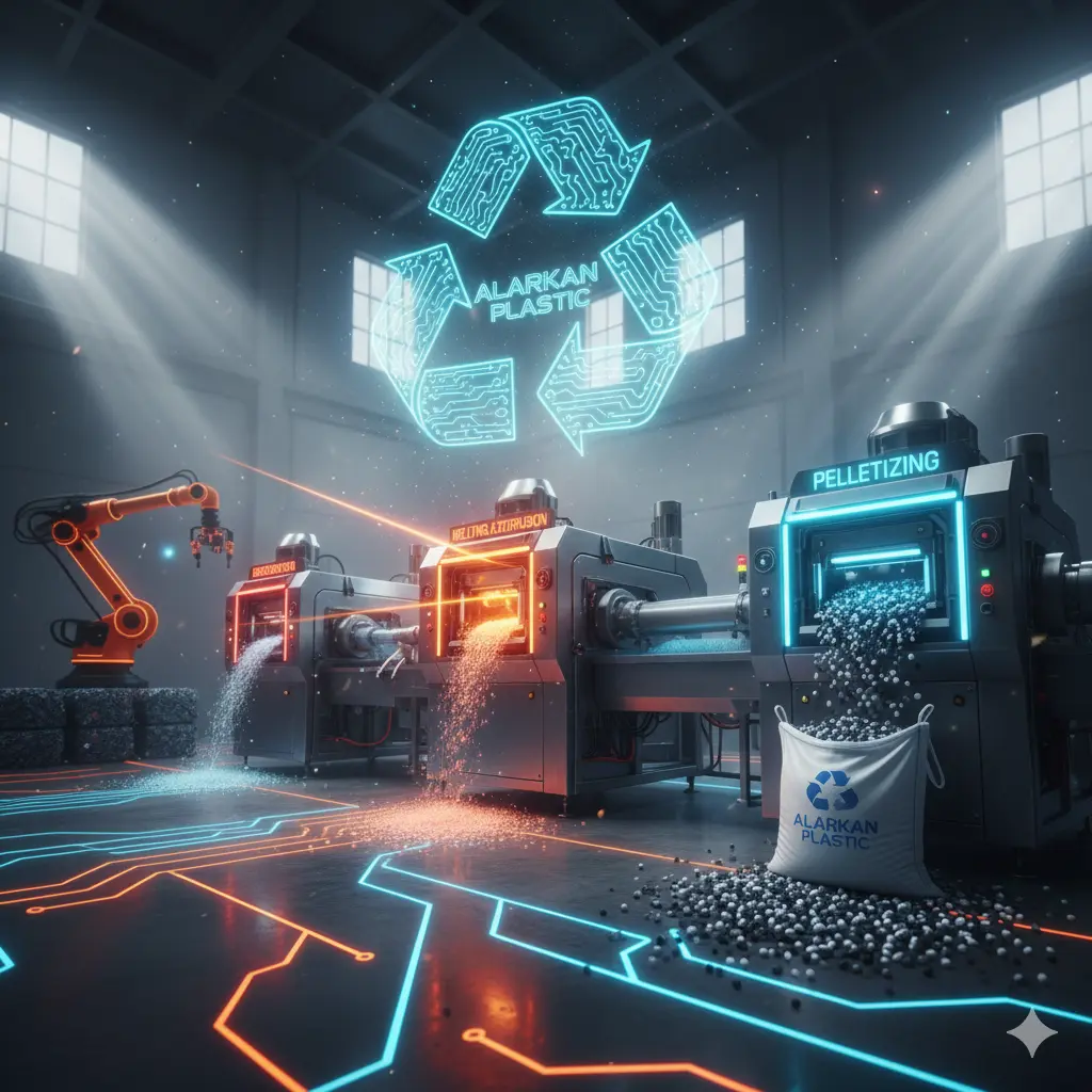 recycled HDPE granules in UAE