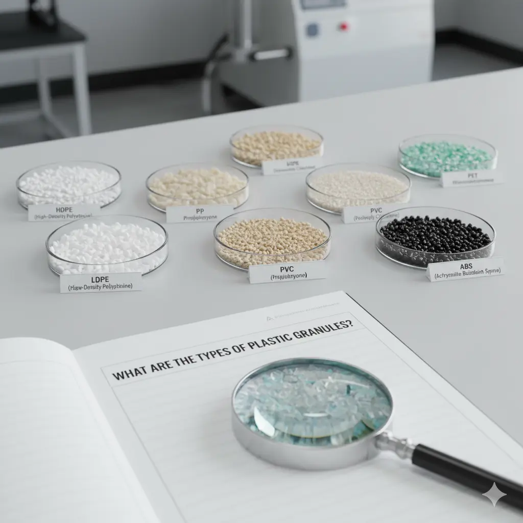 What are the types of granules?